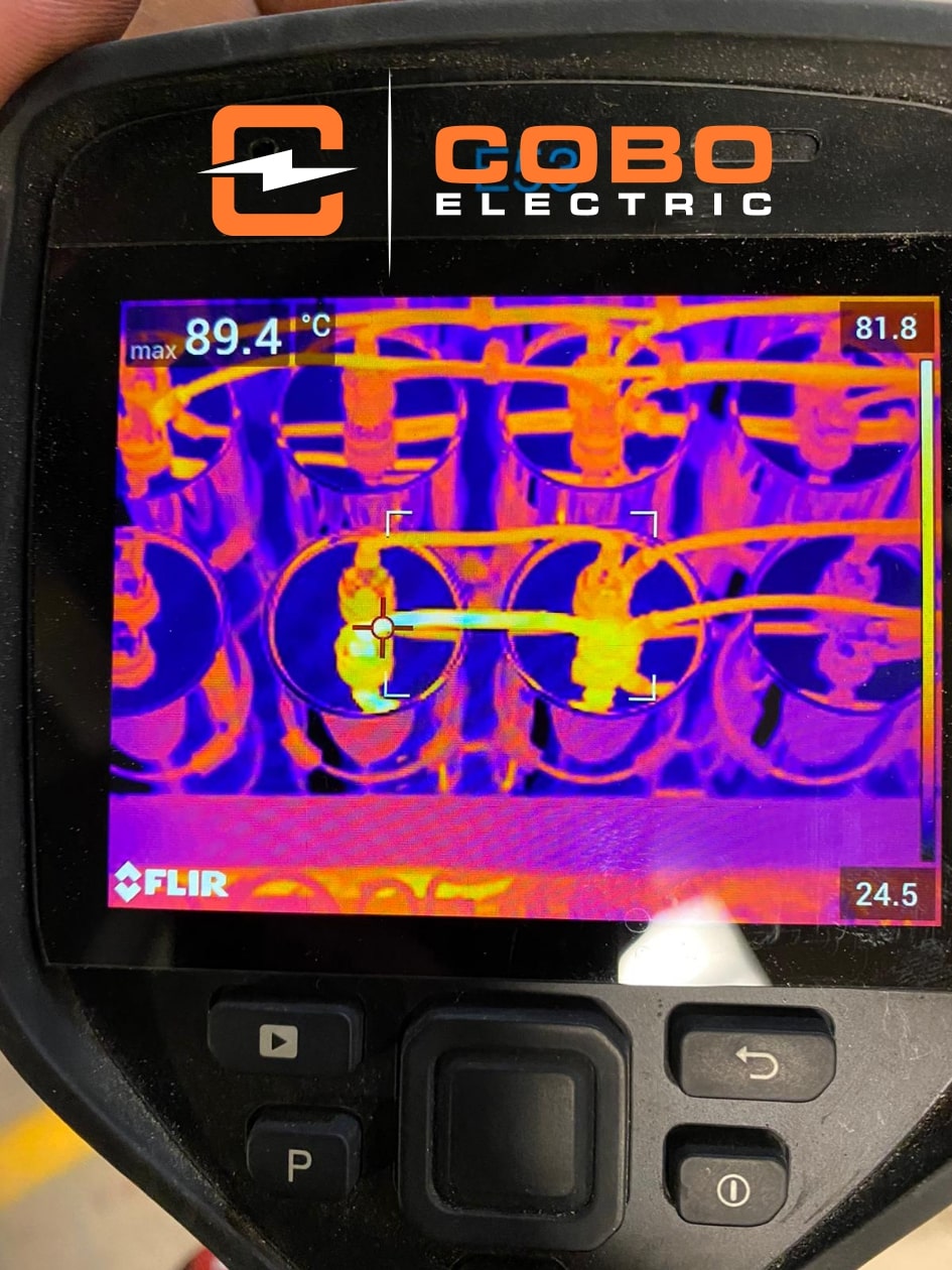 Thermographic imaging electrical